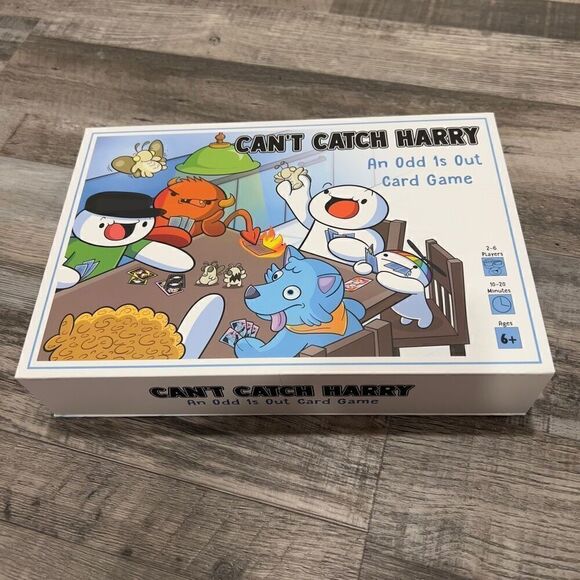 "CAN'T CATCH HARRY" - AN ODD 1s OUT CARD GAME - Picture 1 of 4
